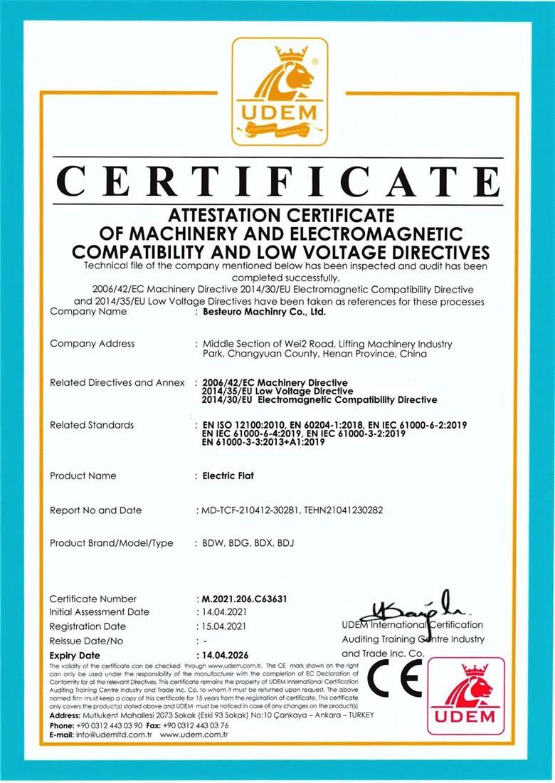 CE Certification CE Certification