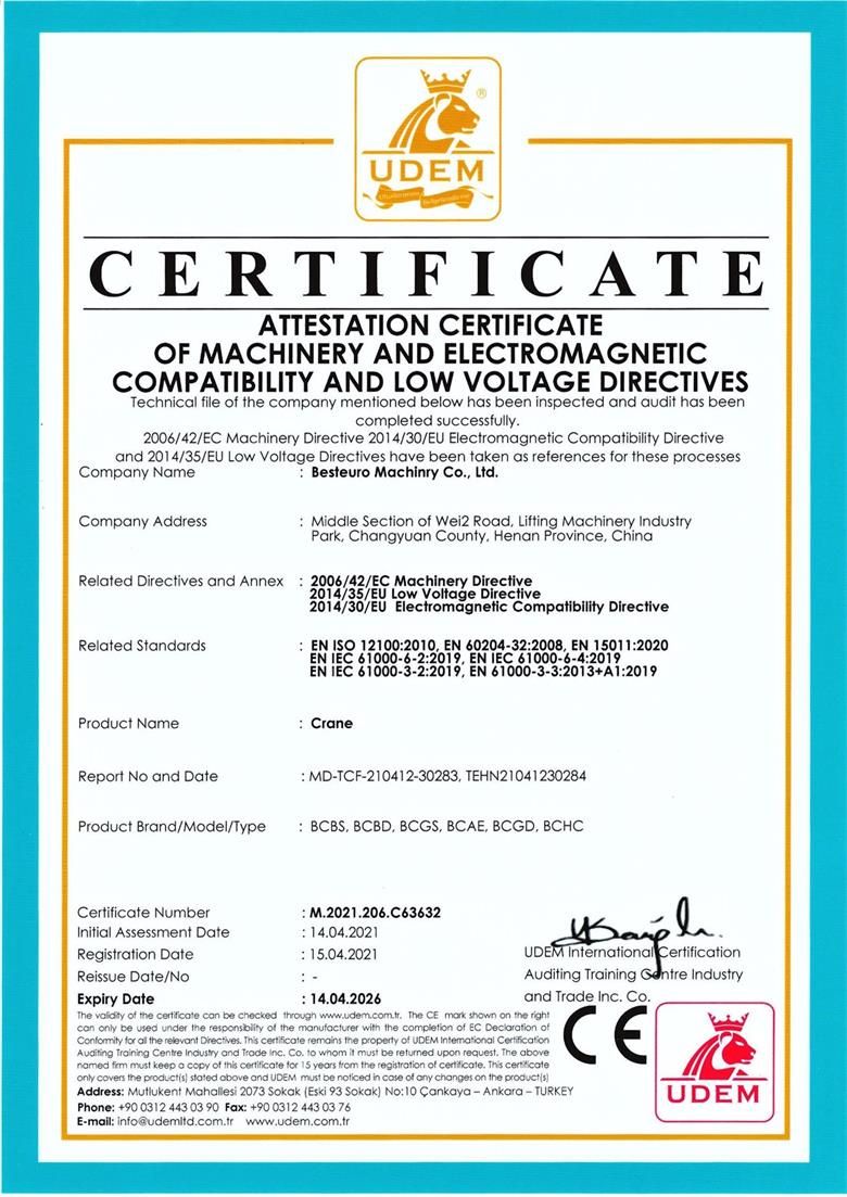 CE Certification CE Certification