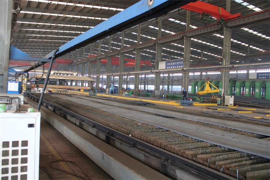  Large Steel Plate CNC Blanking Line