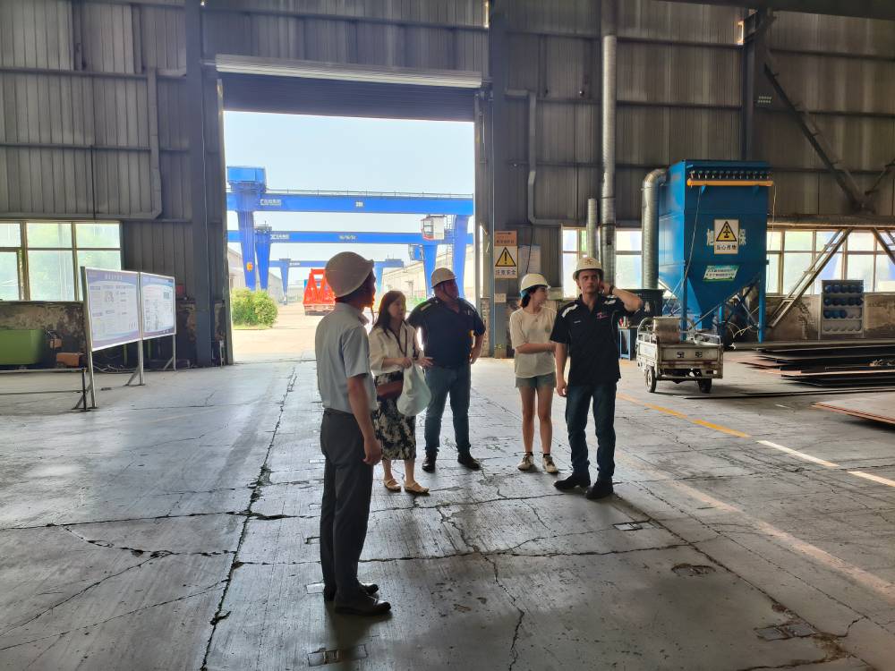 Australian customers visited the factory
