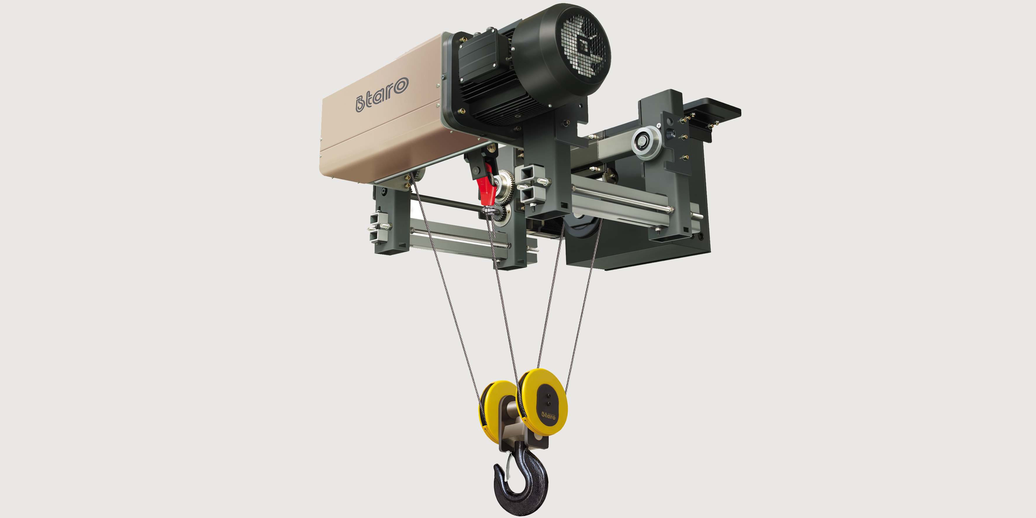 European style single beam electric hoist